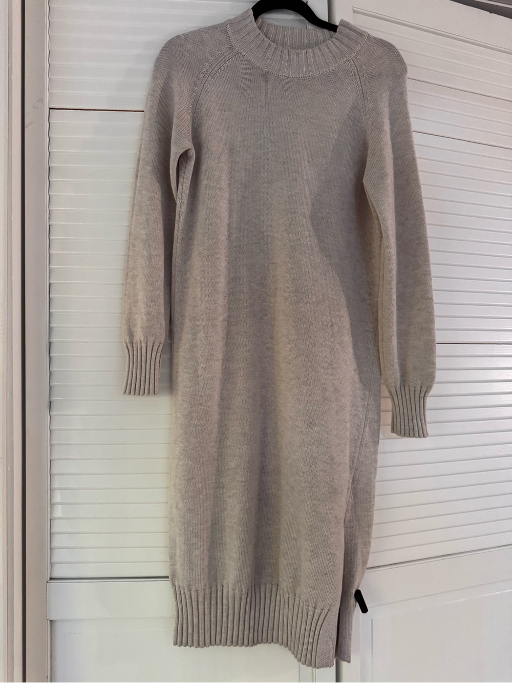 Splendid Women's Cream Knit Sweater Dress 0025